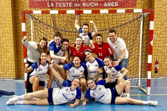 Photo de l'équipe prénationale de Lège-Cap-Ferret handball