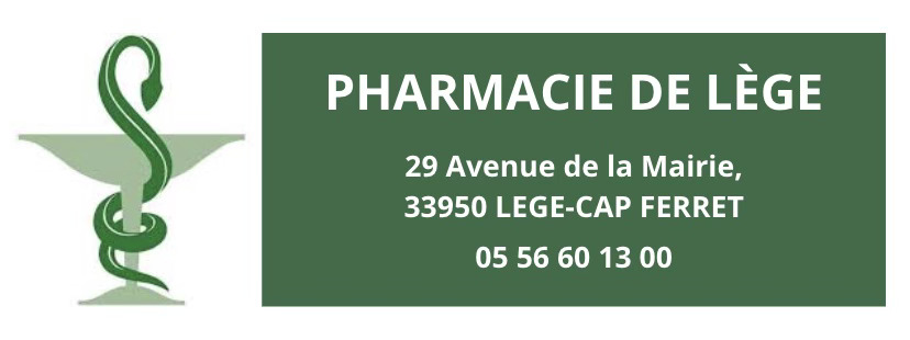 carte de visite pharmacie de Lège