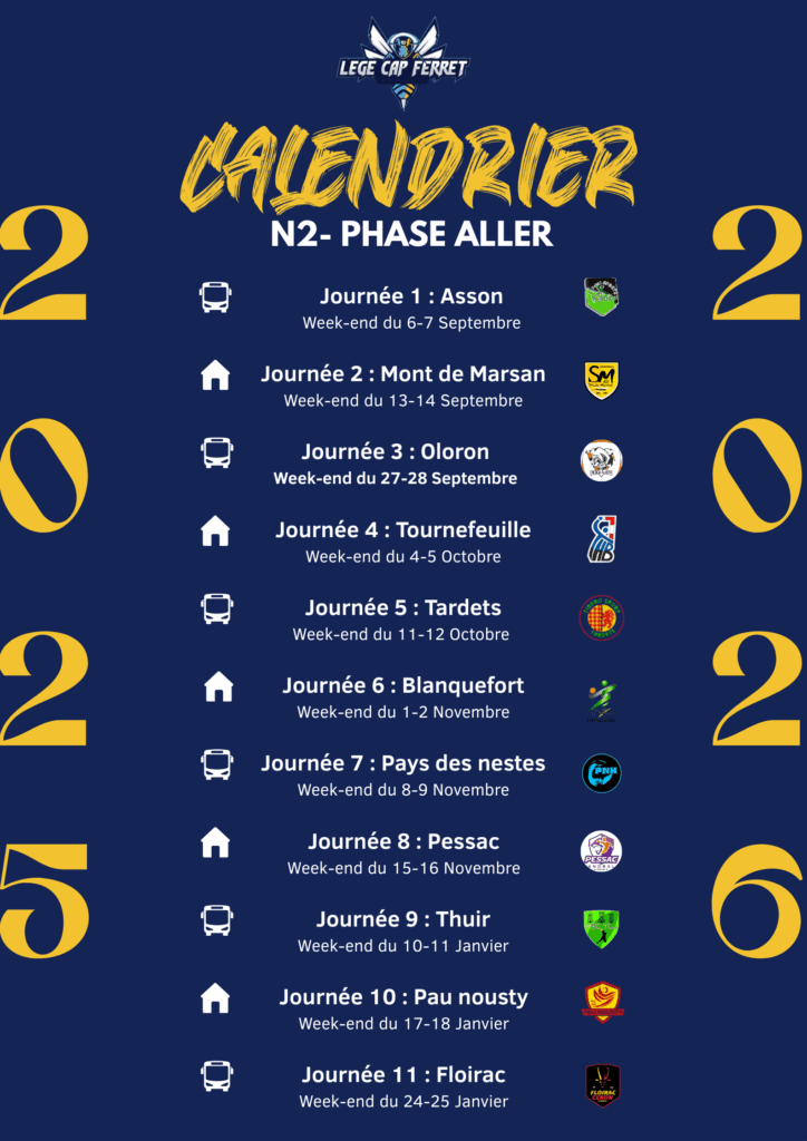 calendrier phase allée nationale 2